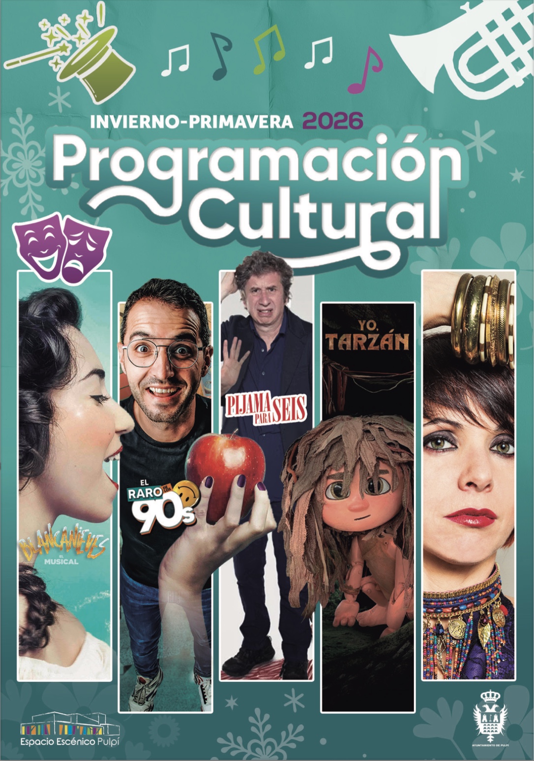 Arranca la Programación Cultural Invierno-Primavera 2026 del Espacio Escénico de Pulpí